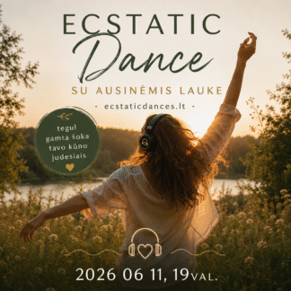 Ecstatic Dance gamtoje su Agne Doveikaite